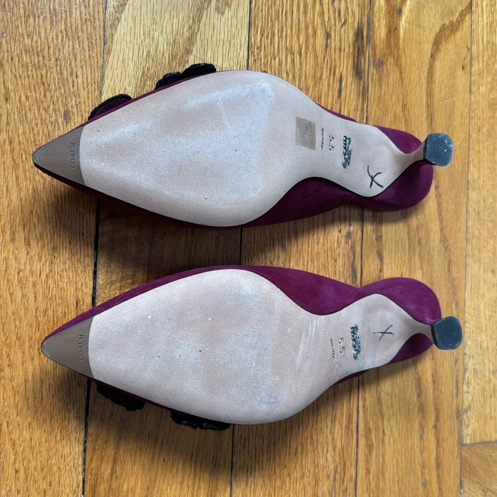 Coach Kailee mule kitten heel slip-ons - Picture 3 of 4